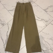 Reformation Womens khaki/ Green Pants Size 2