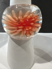 Vintage Glass Ring Size 6.5