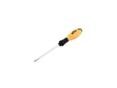 Wiha 30244 - ESD Safe SoftFinish Cushion Grip Slotted Screwdriver 4.0mm x 100mm