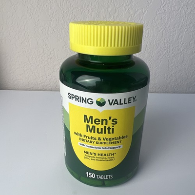 #ad Spring Valley Men#x27;s Multi Tablets 150 Count $10.99