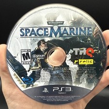 Warhammer 40,000: Space Marine (PlayStation 3 PS3, 2011) Disc Only Very Good