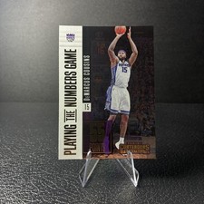 2017-18 Panini Contenders - Playing the Numbers Game DeMarcus Cousins #18 Kings
