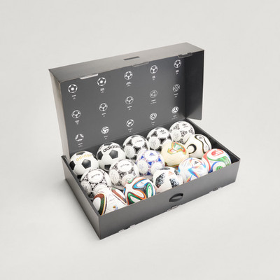 HISTORY OF FOOTBALL 14h30m 7枚 BOX SET FIFA WORLD CUP 26™ HISTORICAL PRO BALL SET | eBay