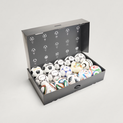 HISTORY OF FOOTBALL 14h30m 7枚 BOX SET FIFA WORLD CUP 26™ HISTORICAL PRO BALL SET | eBay