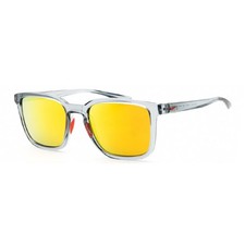 New Nike NIKE CIRCUIT FJ1972 080 Wolf Grey/Orange Mirror 55-20-145 Sunglasses