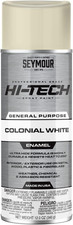 16-140 Hi-Tech Enamels Spray Paint, Gloss Colonial White