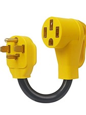 NEMA 14-30P to 14-50R 4-Prong 12"  Standard Dryer Outlet To EV Charger Adapter 