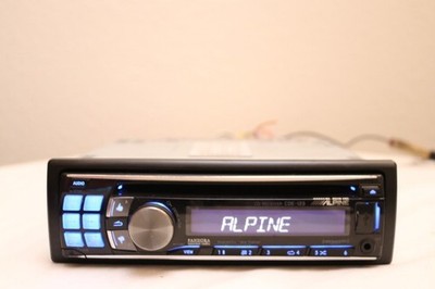 Alpine CDE-123 Radio USB AUX CD In-Dash Receiver 1DIN Sirius XM