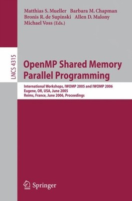 Mller - OpenMP Shared Memory Parallel Programming   International Wor - X555z