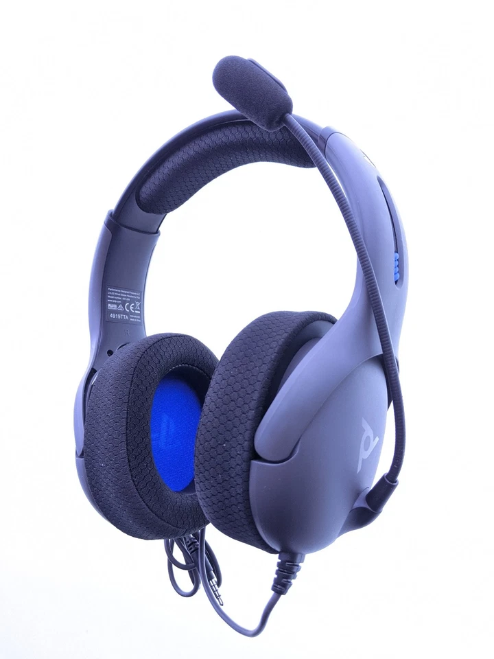 PDP - LVL50 Wired Stereo Gaming Headset for PlayStation 4 - Gray/Black - Image 3 of 4