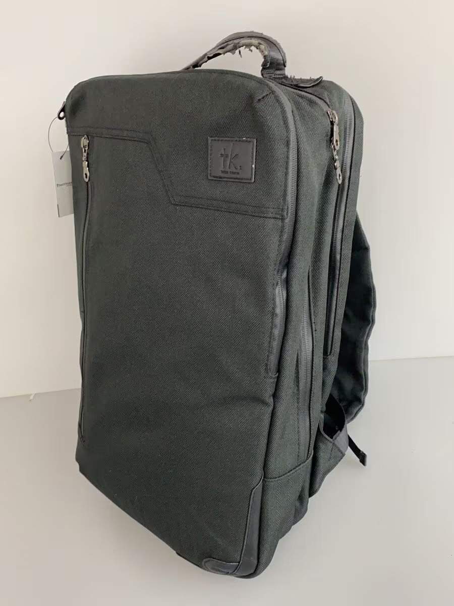 TAKEO KIKUCHI Backpack -- Gray Solid Color - image 2