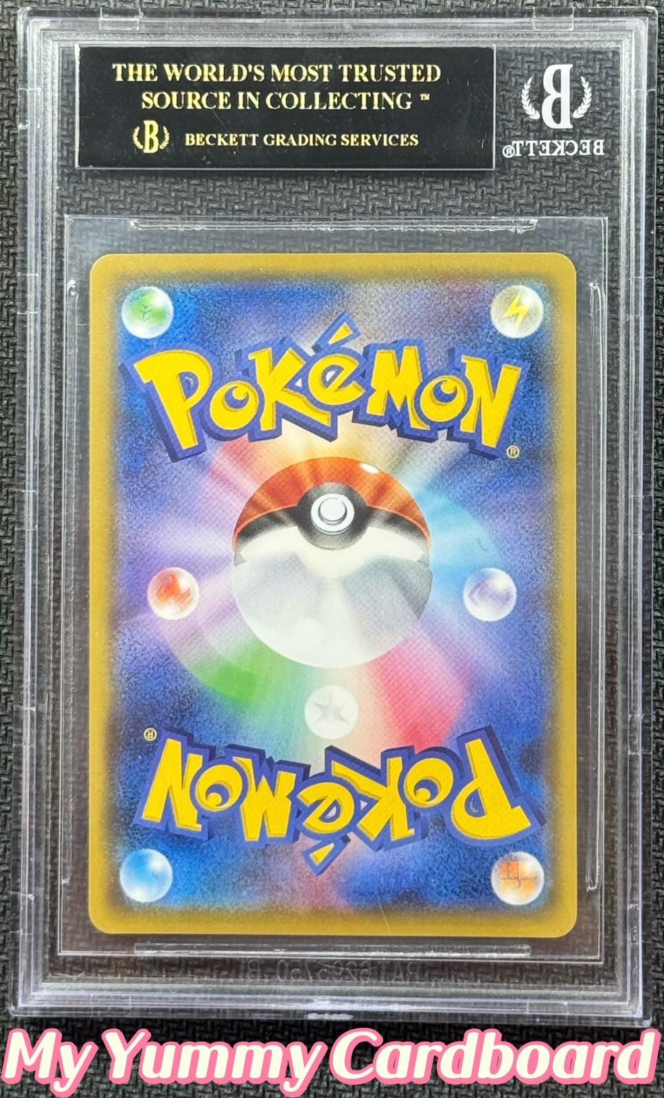 Pokemon JPN Gogoat — BGS 10 Black Label | Forbidden Light 2018 Label Error view 2