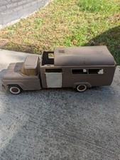 Vintage 1960s Buddy L Riding Academy Original Horse Truck Trailer Made In Usa