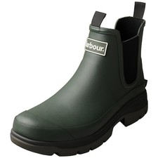 Barbour Nimbus Mens Wellington Boots in Olive - 11 US