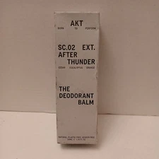 AKT The Deodorant Balm SC.02 EXT. AFTER THUNDER  1.7fl oz. Factory Sealed