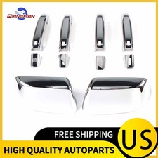 Chrome Door Handle Mirror Cover For 2015-2020 Chevy Suburban Tahoe Gmc Yukon Us