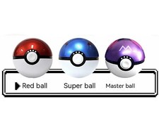 Pokemon Ball Power Bank 20000mAh LED External Battery Portable Charger Dual Port