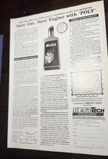 Vintage 1990’s  Slick 50 Engine Treatment Print Ad - Ad Only. #5316