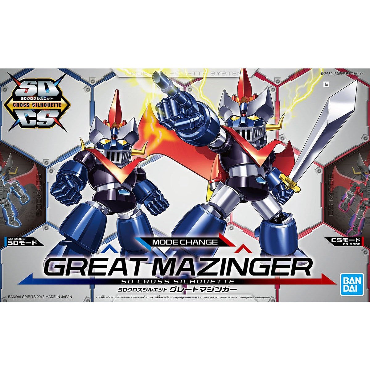 Bandai Spirits SDCS Cross Silhouette #02 Great Mazinger Plastic Model Kit