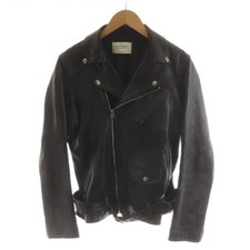 Beautiful People Riders Jacket Double Sheep Leather M Black 1615402811 AN71 Used