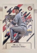 2025 Topps Pristine Baseball #154 - Mick Abel - Rookie Card - Minnesota Twins !!