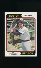 1974 Topps #609 Rico Petrocelli * 3rd Base * Boston red Sox * EX-MT *