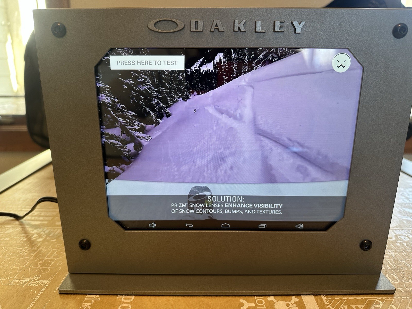 RARE Authentic Oakley PRIZM Digital Tower Tester Display Collector Item