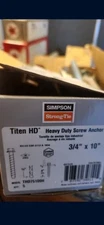 Simpson Titen THD75100H Anchors 3/4"x10"