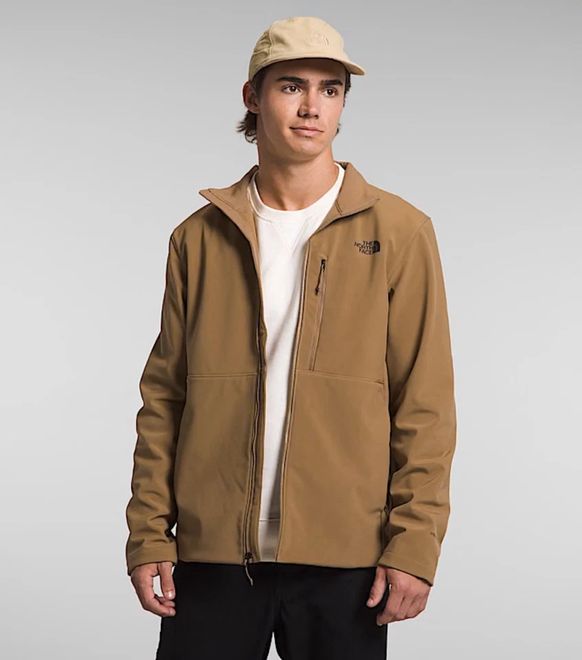 The North Face Apex Bionic 3 Softshell Windwall Jacket Utility Brown SZ 2XL - Image 2 of 4