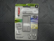 Legrand Radiant 450W Rocker Dimmer for LED/CFL/Halogen/Incandescent Bulbs 3-Way
