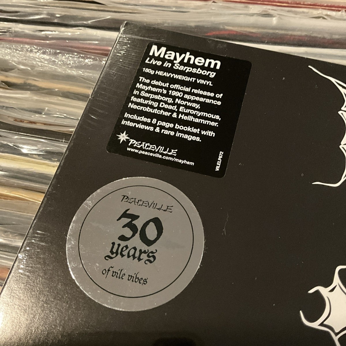 英LP Mayhem Live In Sarpsborg VILELP672 Peaceville 未開封 /00260 Buy Live in Sarpsborg by Mayhem (Record, 2017) online | eBay