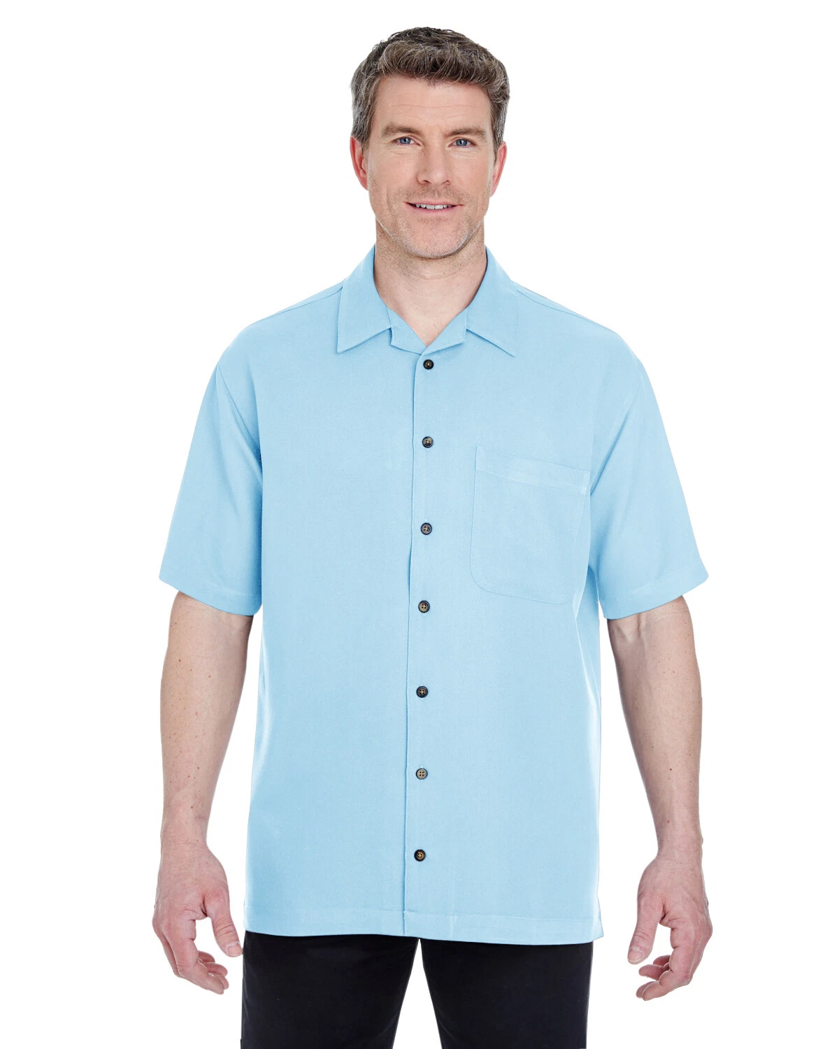 NWT 8980 UltraClub Men's Cabana Breeze Camp Shirt LIGHT BLUE 4X / 4XL
Opens in a new window or tab