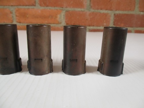 Collins Ham Radio Vacuum Tubes Heat Shields J Slot Lot of 9 - Zdjęcie 3 z 8