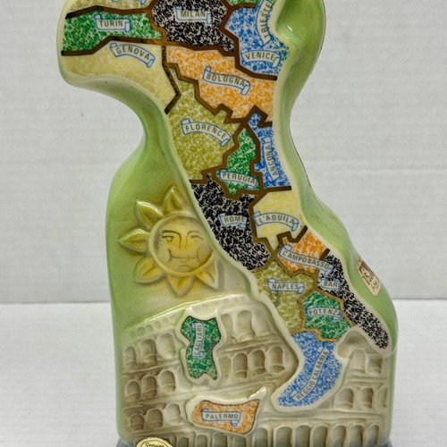 Jim Beam Whiskey Decanter Empty Bottle Boys Town Of Italy "NO LID" - Picture 3 of 7