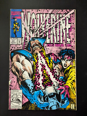 Wolverine #61, Marvel Comics, 1992.