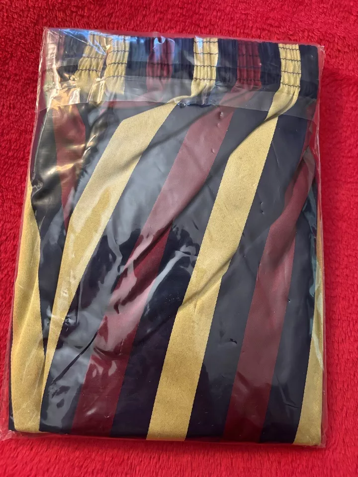 NWT Regimental Stripe sz XL Pure Cotton Boxer Shorts "Royal Army Medical Corps" - Image 2 of 4