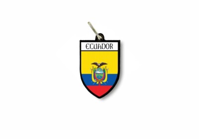 schlüsselanhänger schlüsselband flagge flaggen schild wappen stadt ecuador