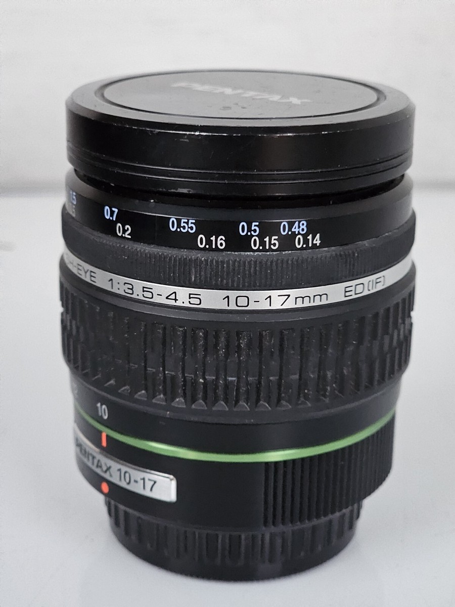 SMC PENTAX-DA FISH-EYE 10-17mm F/3.5-4.5 ED AF Lens Japan
