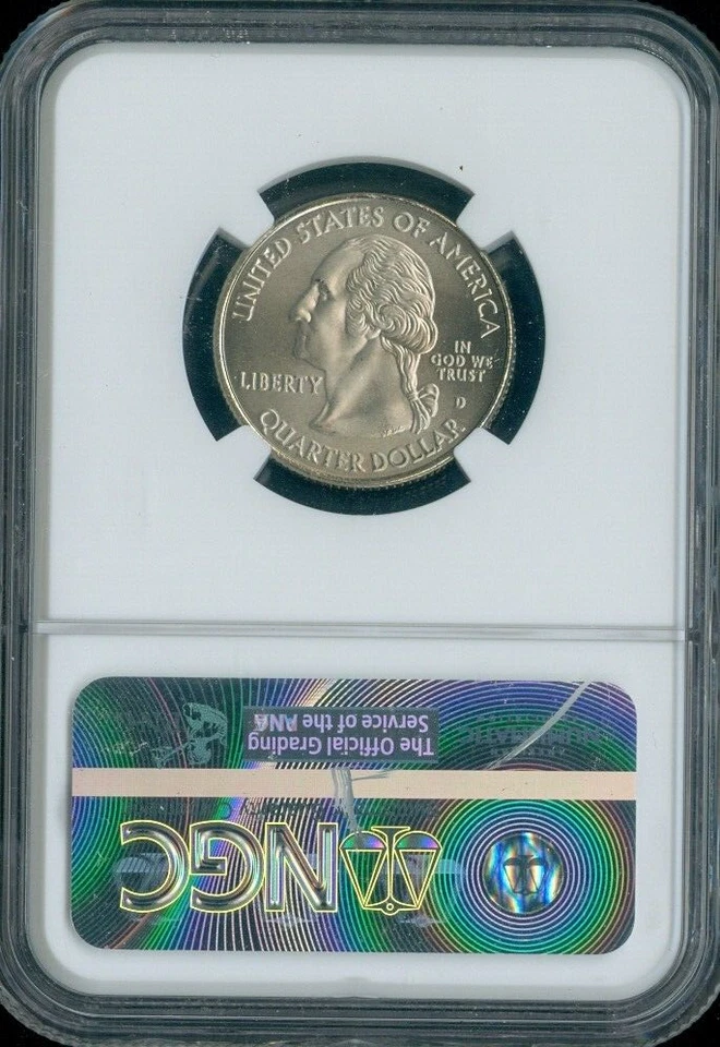 2009-D American Samoa Quarter NGC MS68 SMS Satin Quality - Image 2 of 2