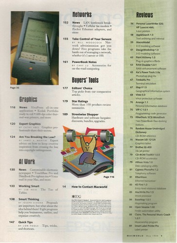 ITHistory (1994) MACWORLD Magazine (YOU PICK) Ads! Volume & Combined Shipping - Picture 21 of 53