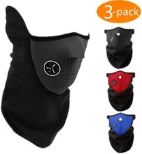 Winter Balaclava Outdoor Skiing Cycling Face Mask Neck Warm Thermal Fleece Scarf