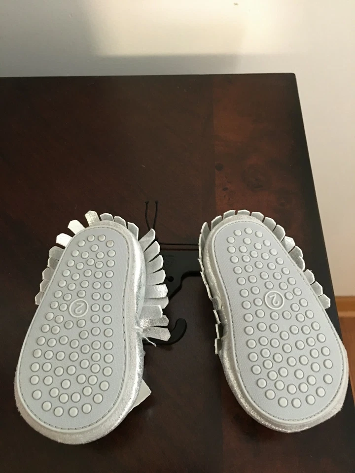 NUEVAS ZAPATILLAS MOCASÍN PARA NIÑAS TALLA 2 WONDER NATION Foto 4 de 4