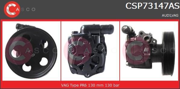 Pompe de direction hydraulique pour Audi A5 2.0 TFSI et 1.8 TFSI Sportback