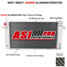 4-Row Radiator Fit 1987-1998 Land Rover Range Rover / Discovery I II 3.9/4.0L V8