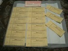 Popular Club Plan $2 Dividend Certificate's 1997-1998 W/Stub  Nice Lot — photo 1