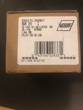Schlage Single Cylinder Deadbolt B60N 619 C 12-321, 1 3/4 DR. Brushed Nickel cw