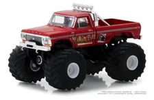 GREENLIGHT BIG FOOT MONSTER TRUCK 1/64 1979 FORD F-250 WALKING TALL 49020 E