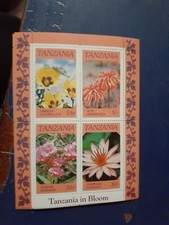 Tanzania 1986 SG478 Flowers MS MNH