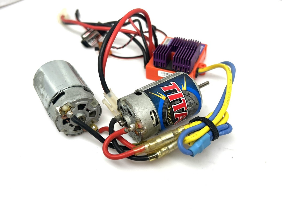 Novak Super Duty XR ESC 16.8V Titan 550 Vintage Clod Buster