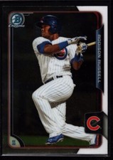 ADDISON RUSSELL MINT CUBS ROOKIE CARD RC 2015 BOWMAN CHROME #117 CHICAGO 